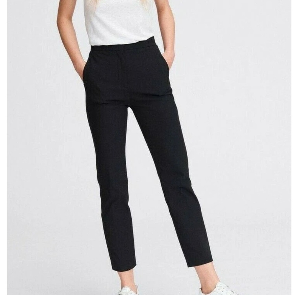 RAG & BONE Sz 29‎ LAYLA EQUESTRIAN HI-RISE ANKLE STRETCH PANT BLACK